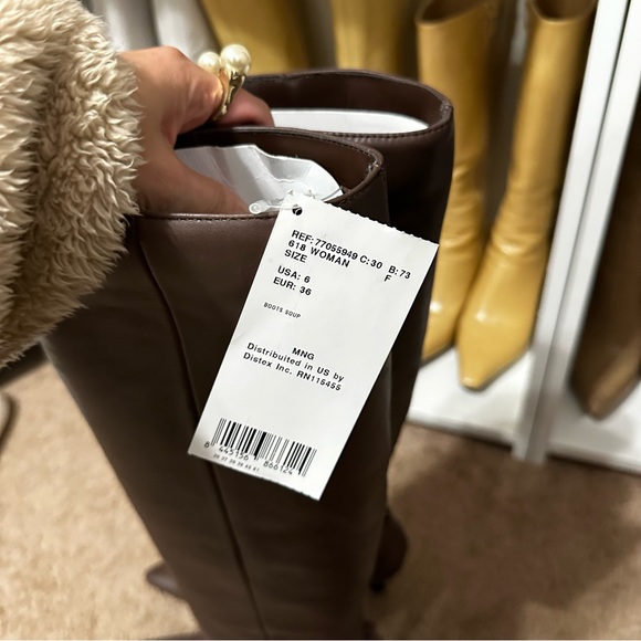 Chocolate brown mango boots - Picture 3 of 5